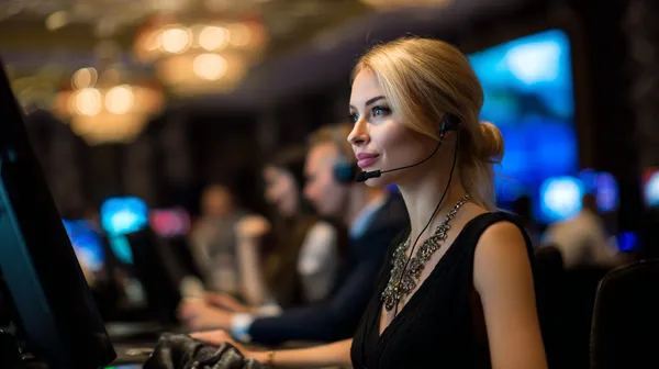 LUCK789 Secure Login — Fast and safe account entry A laptop glowing with a bright login prompt in a minimalistic setup, symbolizing the protected access system at LUCK789.